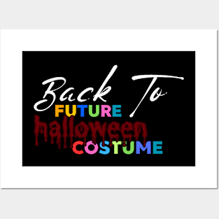 Back to future halloween colorful art Posters and Art